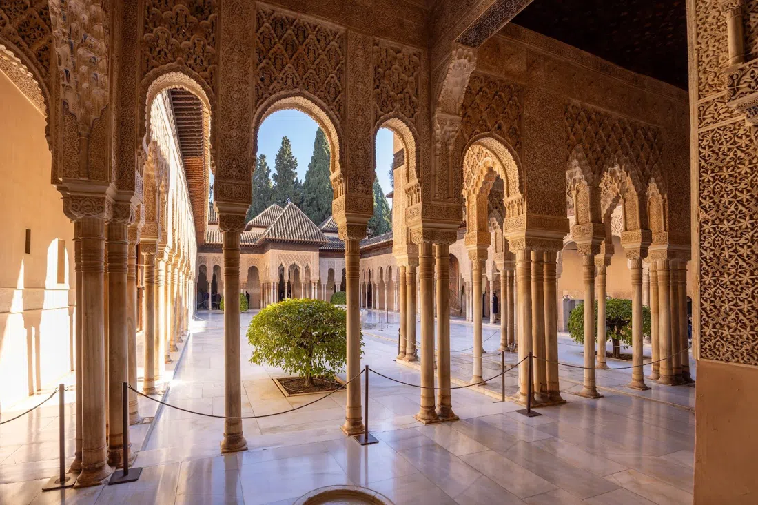 Nasridenpaleizen (Palacios Nazaríes), Alhambra, Granada
