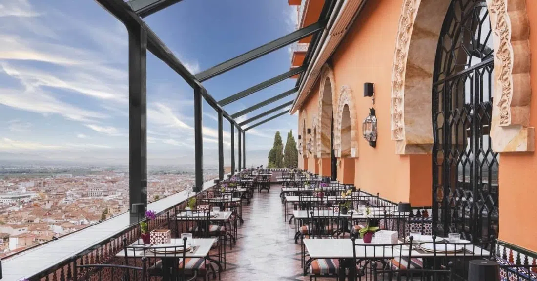 Hotel Alhambra Palace — Terraza Príncipe, Granada