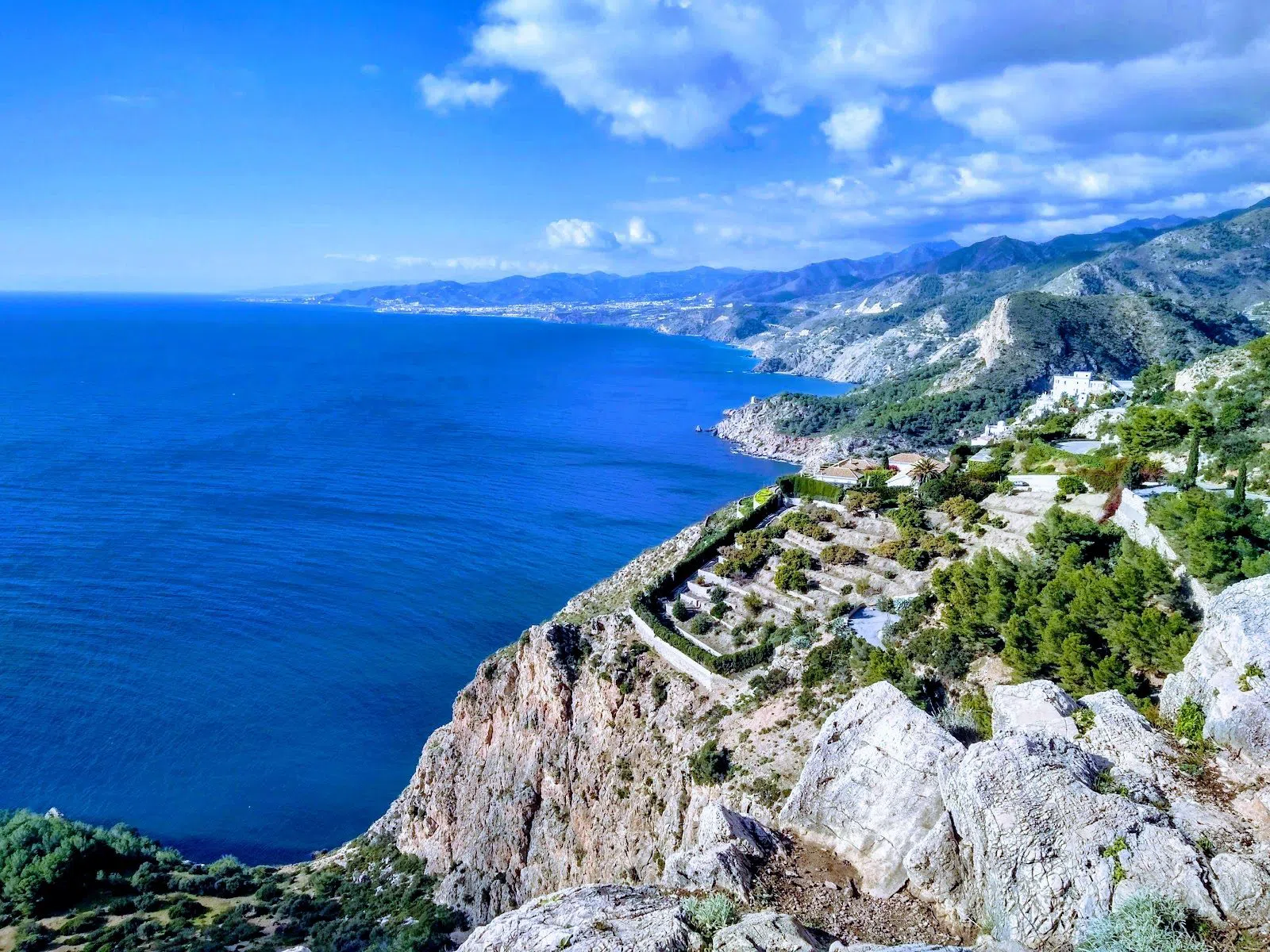 Nerja — Balcón de Europa and the Maro-Cerro Gordo cliffs, Granada