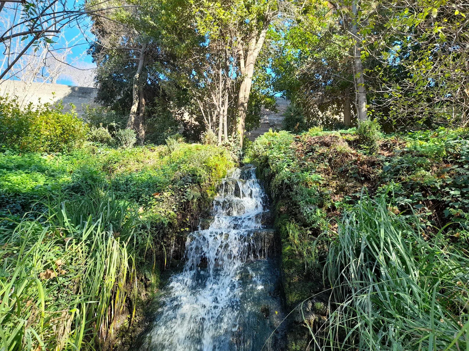 Bosque de la Alhambra and Cuesta de Gomérez, Granada